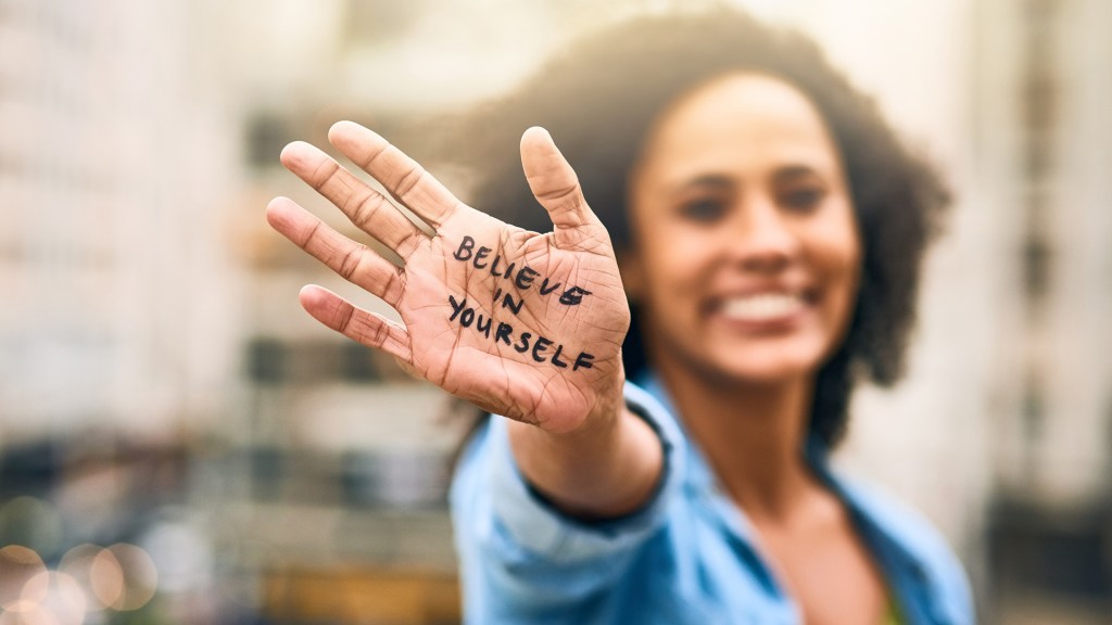 Therapist Leslie Tourish recommends taking the next right step towards self-esteem. It starts with small steps to start believing in yourself.